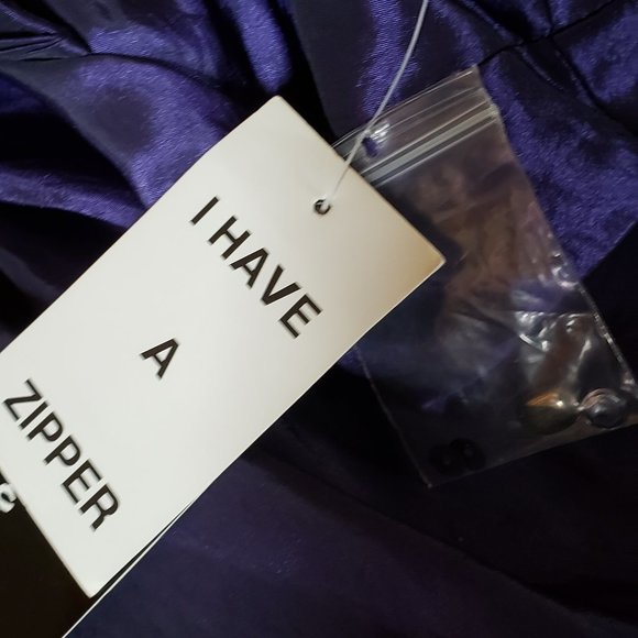 S L Fashions Lapis Dress Size 12 ** - Picture 7 of 9